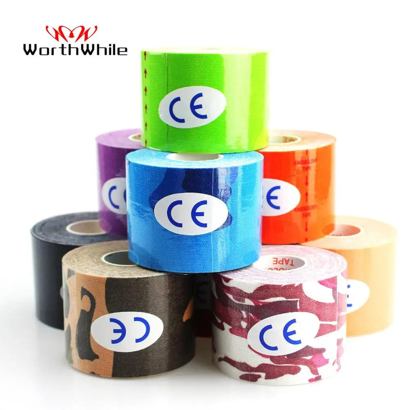 WorthWhile Kinesiology Tape|Athletic Recovery, Muscle Pain Relief, Knee Support for Gym & Fitness