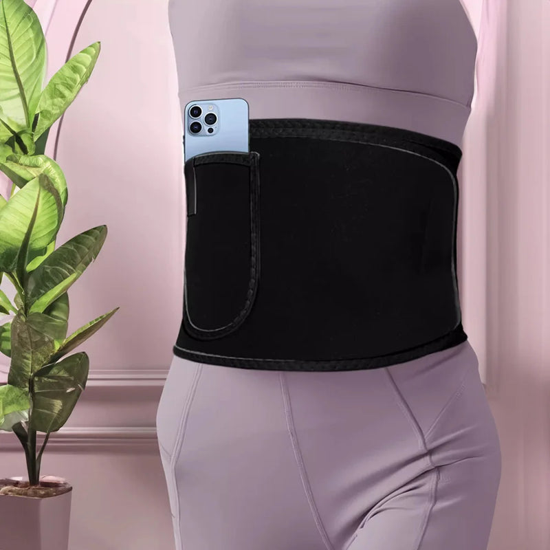 Waist Trainer Slimming Belt for Men & Women – Gym Fitness Cincher Body Shaper for Weight Loss