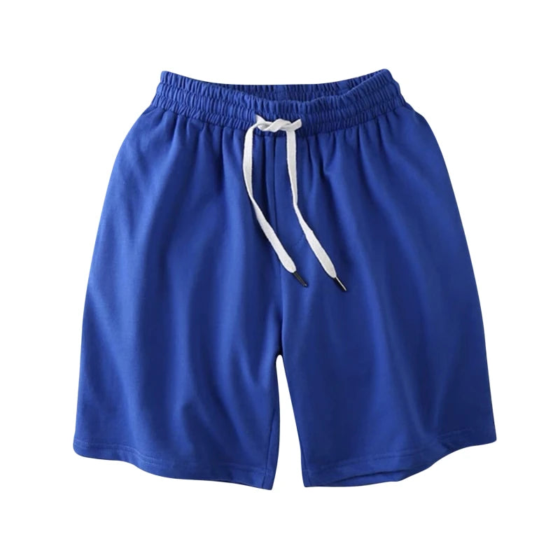 New Summer Men's Mesh Gym Shorts | Loose-Fit Casual Outdoor Fitness Shorts | Solid Colour Sweatpants