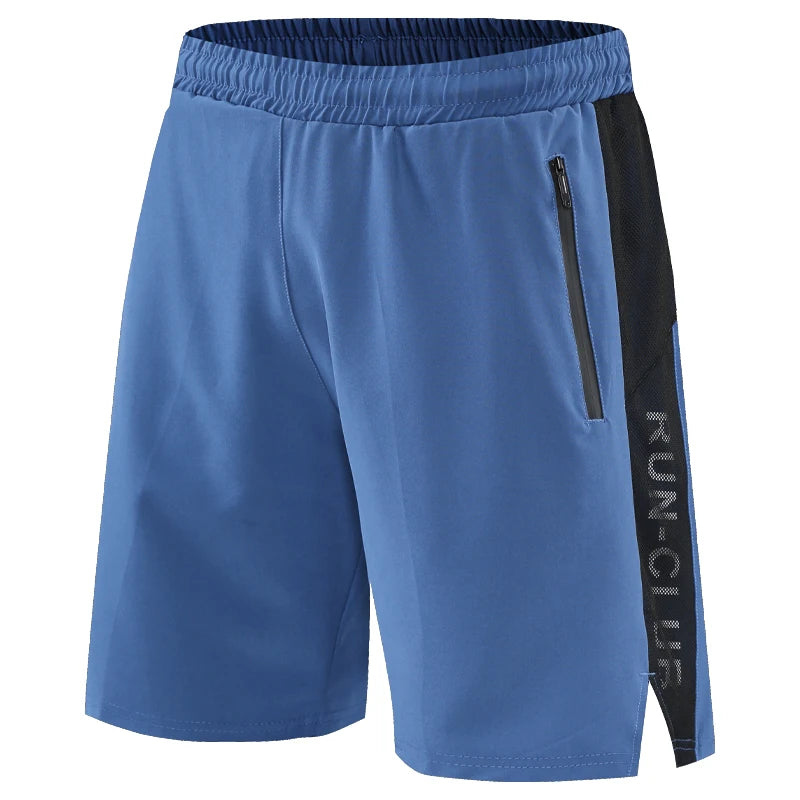 Men’s Quick-Dry Running Shorts with Zipper Pockets | Gym, Training, & Casual Fitness