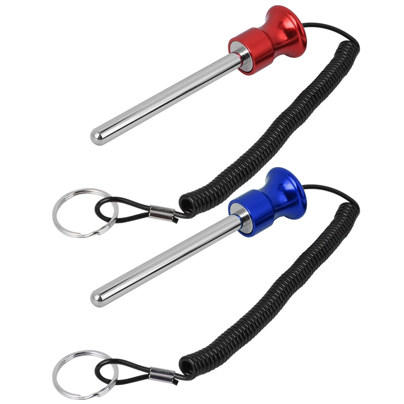 8MM/10MM MAGNETIC GYM EQUIPMENT WEIGHT STACK PIN WITH PULL ROPE – DURABLE & PRACTICAL