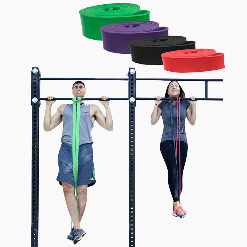 Bold Sports Elastic Resistance Band – Pull-Up Assist Strap for Men & Women, Pilates & Gym Training